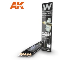 Weathering Pencil Set Black and White