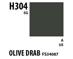 Mr Hobby Aqueous Hobby Colour H304 Olive Drab FS34087