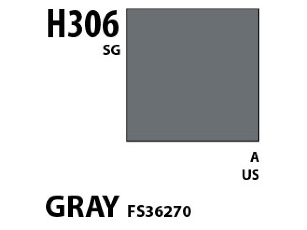 Mr Hobby Aqueous Hobby Colour H306 Gray FS36270