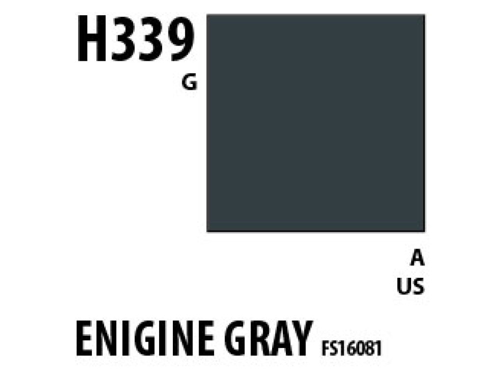 Mr Hobby Aqueous Hobby Colour H339 Engine Gray FS16081