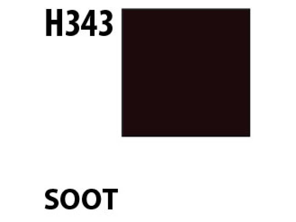 Mr Hobby Aqueous Hobby Colour H343 Soot