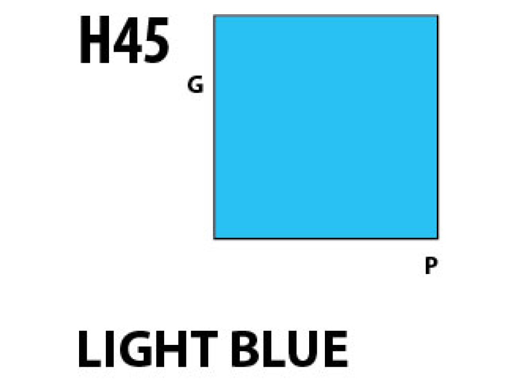 Mr Hobby Aqueous Hobby Colour H045 Light Blue Mr Hobby Aqueous Hobby Colour H045 Light Blue