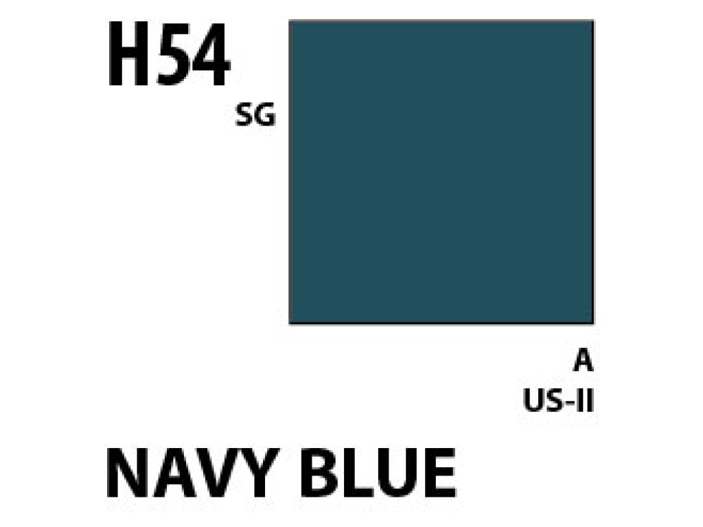 Mr Hobby Aqueous Hobby Colour H054 Navy Blue Mr Hobby Aqueous Hobby Colour H054 Navy Blue