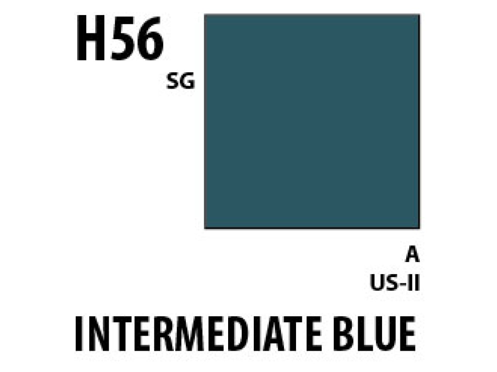 Mr Hobby Aqueous Hobby Colour H056 Intermediate Blue Mr Hobby Aqueous Hobby Colour H056 Intermediate Blue