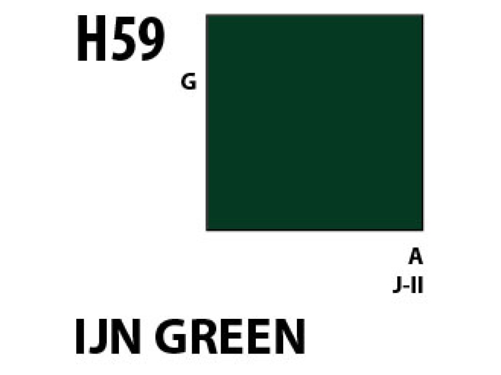 Mr Hobby Aqueous Hobby Colour H059 IJN Green