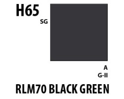 Mr Hobby Aqueous Hobby Colour H065 RLM70 Black Green