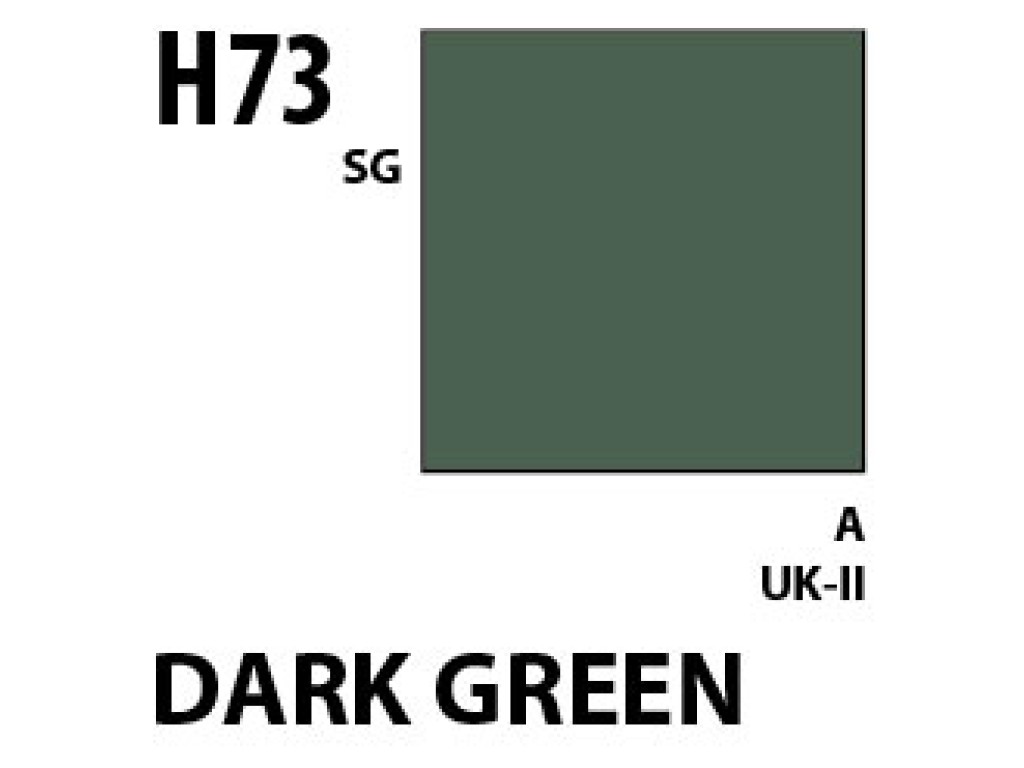 Mr Hobby Aqueous Hobby Colour H073 Dark Green