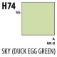 Mr Hobby Aqueous Hobby Colour H074 Sky (Duck Egg Green)