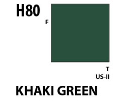 Mr Hobby Aqueous Hobby Colour H080 Khaki Green
