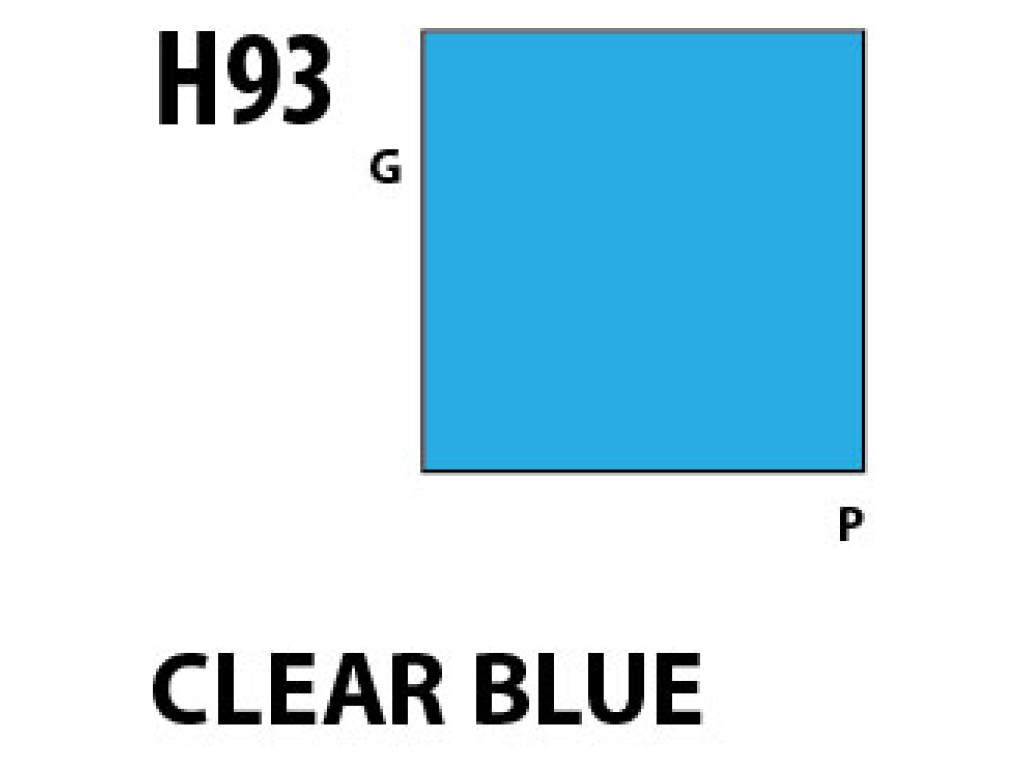 Mr Hobby Aqueous Hobby Colour H093 Clear Blue
