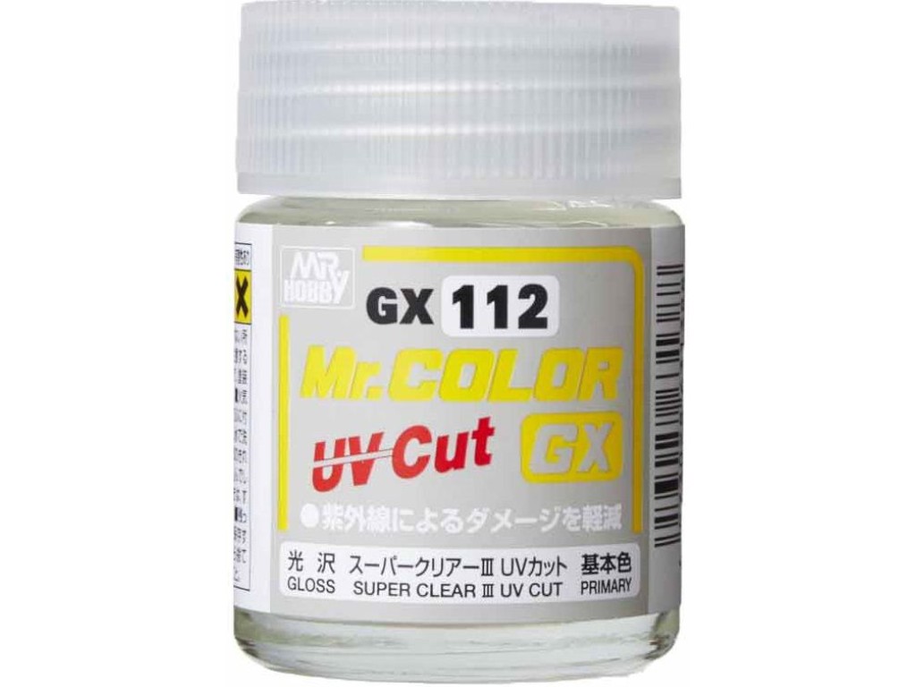Mr Color GX112 Super Clear III UV Cut Gloss Mr Color GX112 Super Clear III UV Cut Gloss