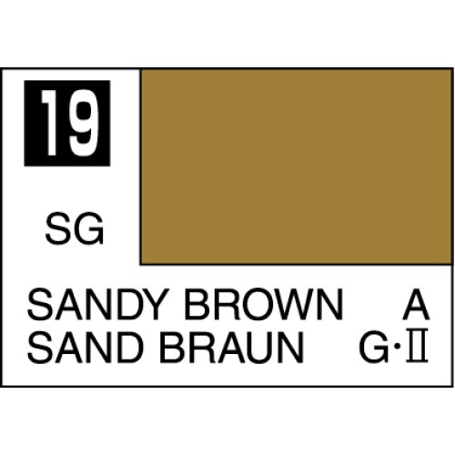 Mr Colour C019 Sandy Brown.