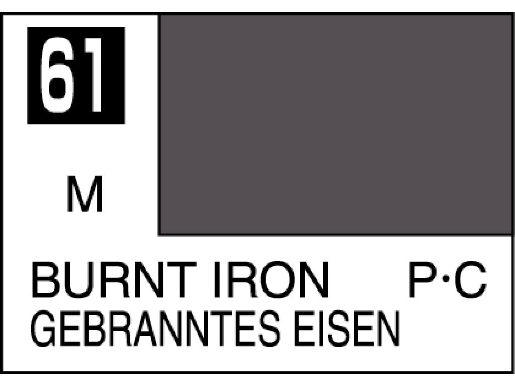 Mr Color C061 Burnt Iron Mr Color C061 Burnt Iron