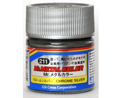 Mr Hobby Metal Colour: Chrome Silver