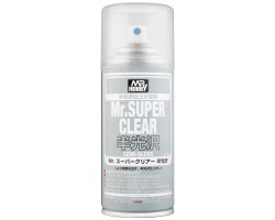 Mr Super Clear Semi-Gloss Spray Varnish 