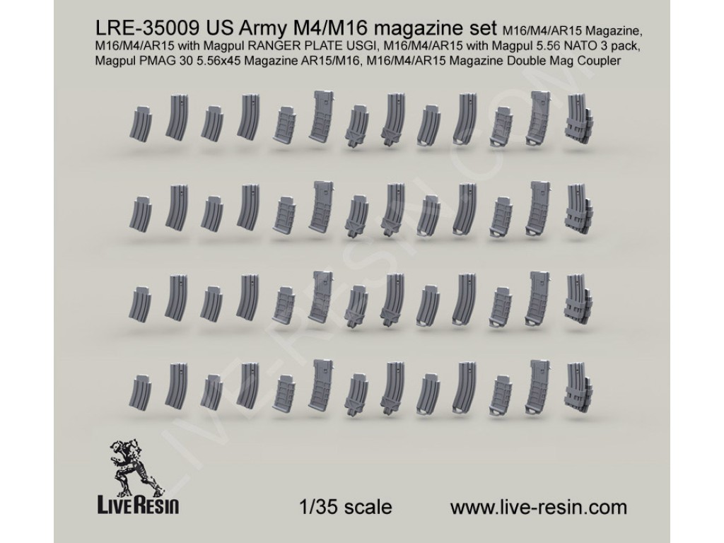 LRE35009 M4/16 Magazine Set