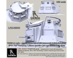 LRE35303 TIGER-M series - Special Operations Forces assault armor turret with panoramic bulletproof glass