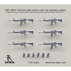 LRE35001 US Army M4 carbine with rail interface system