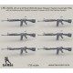 LRE35032 US Army M16A4 MWS (Modular Weapon System) Automatic Rifle