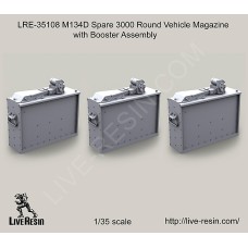 LRE35108 M134D Spare 3000 Round Vehicle Magazine with Booster Assembly and belts