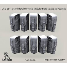 LRE35110 5,56 HSGI Universal Modular triple Magazine Pouches