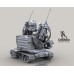 LRM35005 Military robot Secutor II. Military robot, Twin .50 Cal version. 