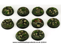 25mm Sci-fi Bone Field Bases