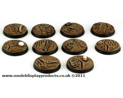 25mm Sci-fi Cracked Earth Bases