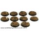 25mm Sci-fi Cracked Earth Bases