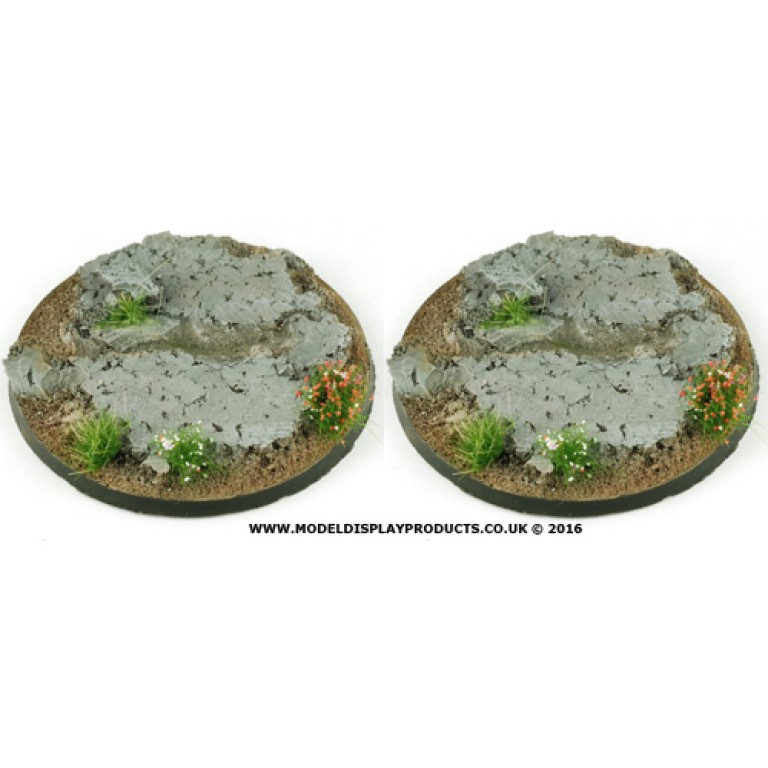 55mm Round Bases
