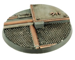60mm Sci-fi tech/starship deck Base (A)