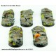 72mm x 25mm Sci-fi Rocky Terrain Bike bases