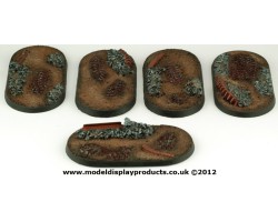 75mm x 40mm Sci-fi Industrial Rubble Bike Bases