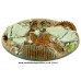 120mm Oval Industrial Rubble Base