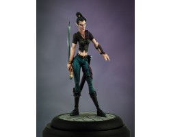 Zahnn, Female Dark Elf Warrior